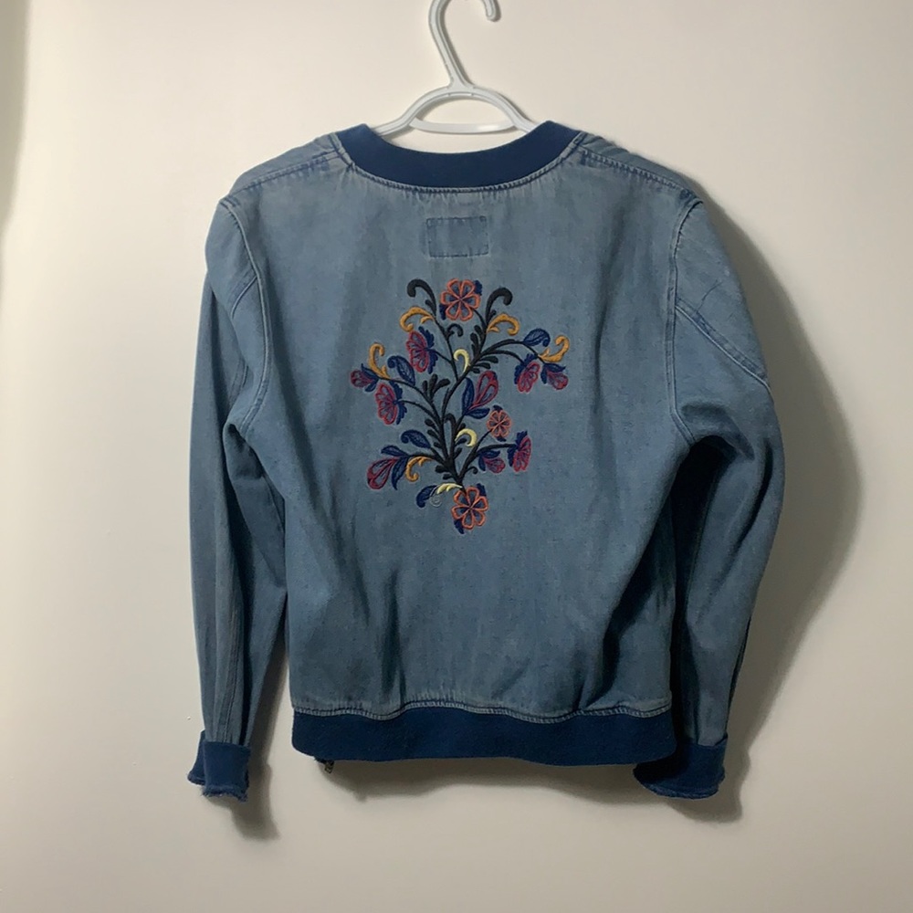 Embroidered Jean Jacket